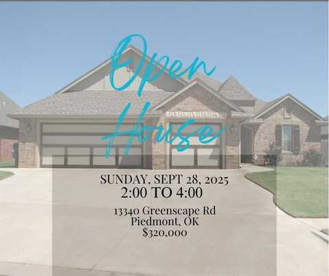 13340 Greenscape Road, Piedmont, OK 73078