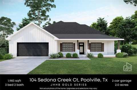 104 Sedona Creek Court, Poolville, TX 76487