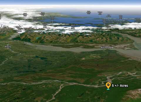 000 No Name Rd.-5 acres, Trapper Creek, AK 99683