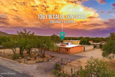 1361 W Calle Concordia, Tucson, AZ 85704