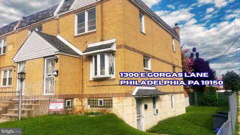 1300 E GORGAS LANE, PHILADELPHIA, PA 19150