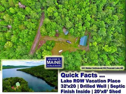301 Walker Settlement Road, Island Falls, ME 04747
