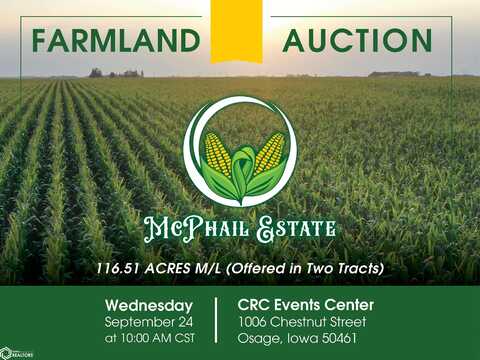 400th Street & 405th Street, Osage, IA 50461