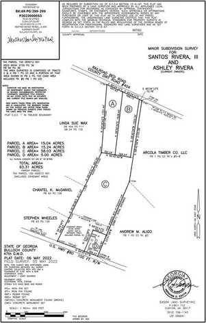 0 Railroad Bed, Brooklet, GA 30415