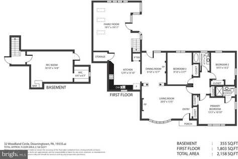 32 WOODLAND CIRCLE, DOWNINGTOWN, PA 19335