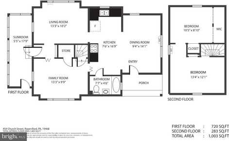 454 CHURCH STREET, ROYERSFORD, PA 19468