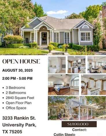 3233 Rankin, University Park, TX 75205