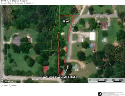 1403 N D ST, Rogers, AR 72756