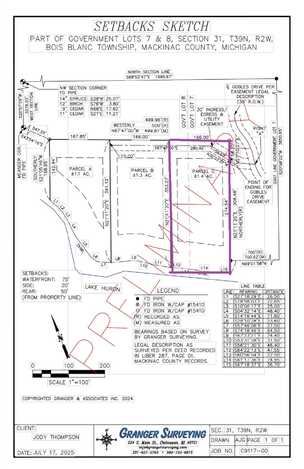 C03101400 Gobles DR, Bois Blanc, MI 49775
