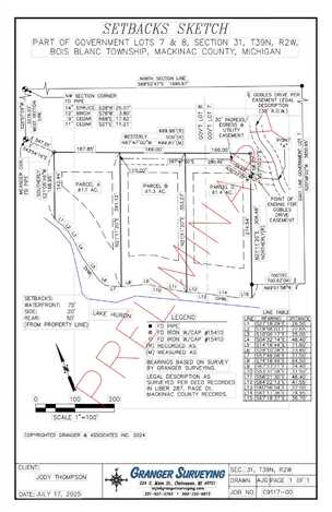 03101400 Gobles DR, Bois Blanc, MI 49775