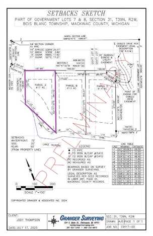 A03101400 Gobles DR, Bois Blanc, MI 49775