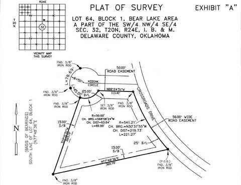 164 Crossroads DR, Kansas, OK 74347