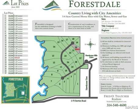Lot 1 Hawthorn Hills Drive, Warrenton, MO 63383