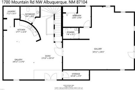 1700 NW Mountain Road, Albuquerque, NM 87104