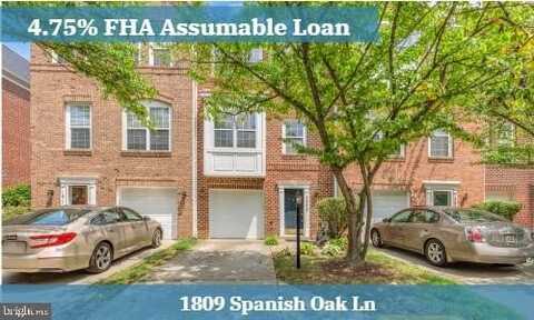 1809 SPANISH OAK LANE, BOWIE, MD 20721