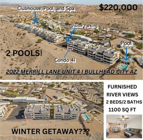 2022 Merrill Lane unit: 4I, Bullhead City, AZ 86442