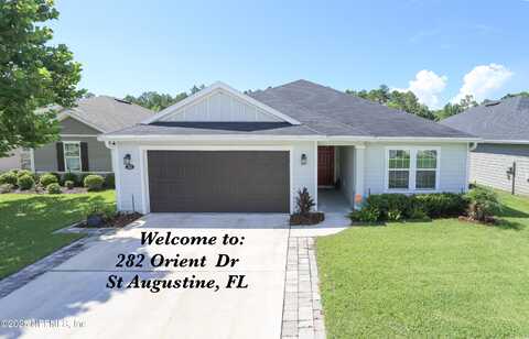 282 ORIENT DRIVE, Saint Augustine, FL 32092
