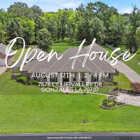 7576 Lillie Valley Dr, Gonzales, LA 70737