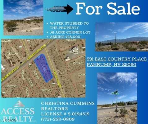 591 E Country Place Road, Pahrump, NV 89060