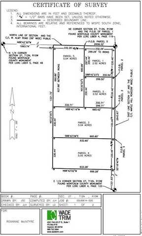 2.5acre Almy or Maple Hill Road, Howard City, MI 49329