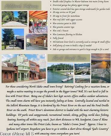 4Th, PRIEST RIVER, ID 83856