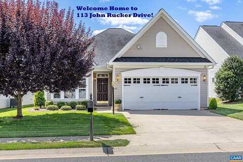 John Rucker, RUCKERSVILLE, VA 22968