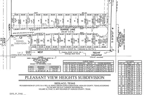 Sunrise Ln, Weslaco, TX 78596