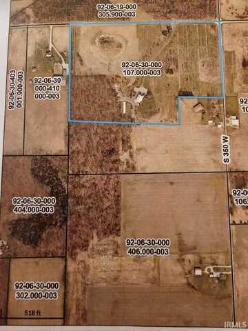 TBD S 300 W Road, Columbia City, IN 46725
