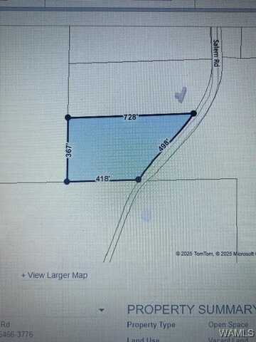7197 Salem Road, Gordo, AL 35466
