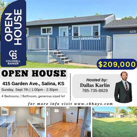 415 Garden, Salina, KS 67401