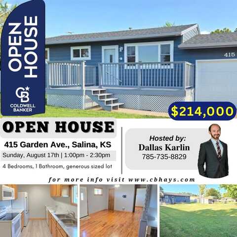 415 Garden, Salina, KS 67401