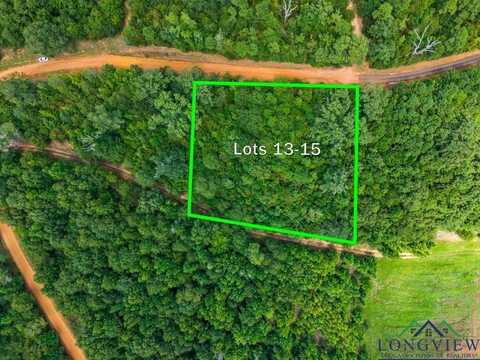 Tbd Indian Mound Lake lots 13,14, and 15, Hawkins, TX 75765