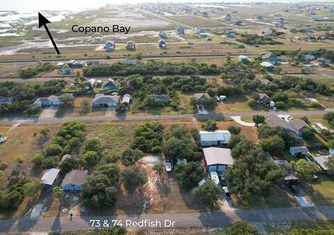 73 & 74 Redfish Dr, ROCKPORT, TX 78382