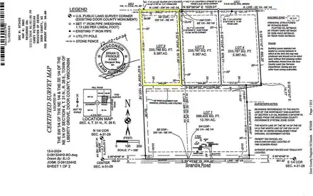 SCANDIA Road, SISTER BAY, WI 54234