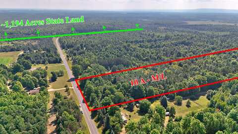 9.75 Acres Faylor Road, Copemish, MI 49625
