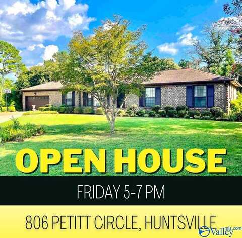 806 Petitt Circle, Huntsville, AL 35802