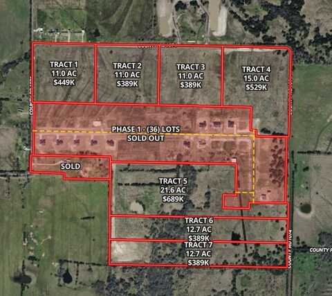 Tract 1 CR-1076, Celeste, TX 75423