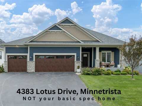 4383 Lotus Drive, Minnetrista, MN 55331