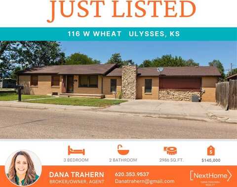 116 West Wheat, Ulysses, KS 67880