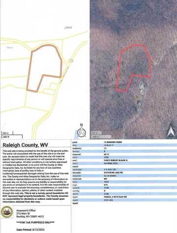 STEPHENS LAKE ROAD, SURVEYOR, WV 25932