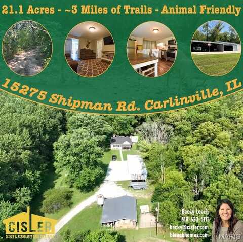 15275 Shipman Road, Carlinville, IL 62626