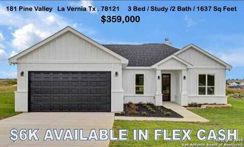 181 Pine Valley Dr, La Vernia, TX 78121