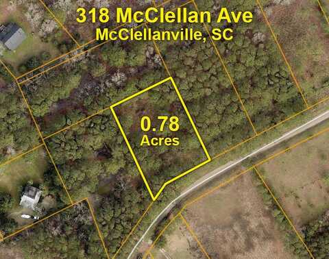 318 Mcclellan Avenue, Mc Clellanville, SC 29458