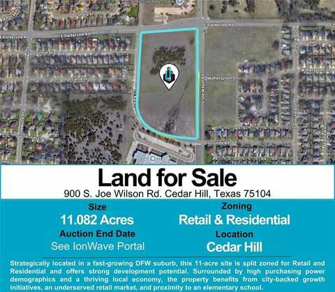 900 S Joe Wilson Road, Cedar Hill, TX 75104