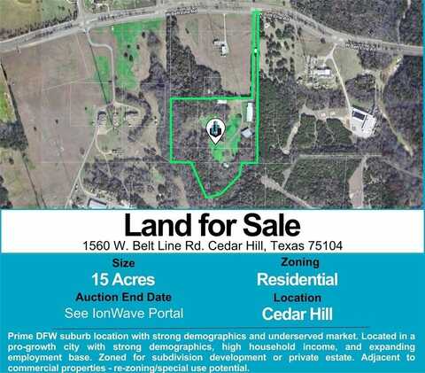 1560 W Belt Line Road, Cedar Hill, TX 75104