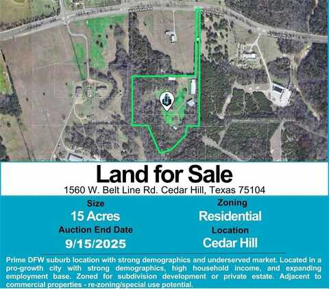 1560 W Belt Line Road, Cedar Hill, TX 75104