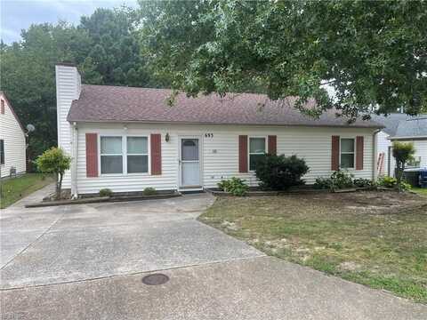 693 Trails Lane, Newport News, VA 23608