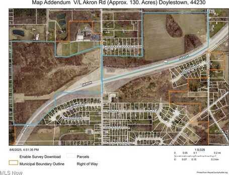 V/L (Approx. 131.938) Gates Street, Doylestown, OH 44230