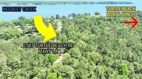 2543 TURTLE BEACH RD, MANY, LA 71449