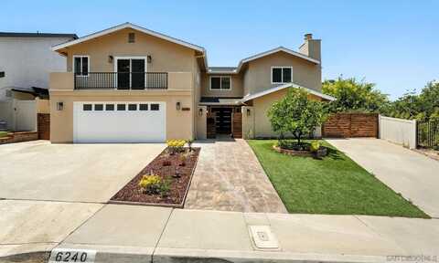 6240 Bernadette Lane, San Diego, CA 92120